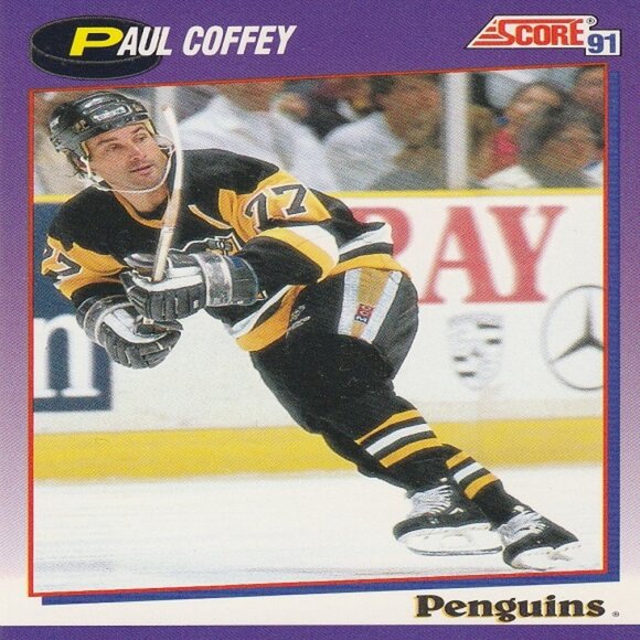 Paul Coffey Pittsburgh Penguins NHL Hockey Card Collection - 14 Card Set - Picture 3 of 15
